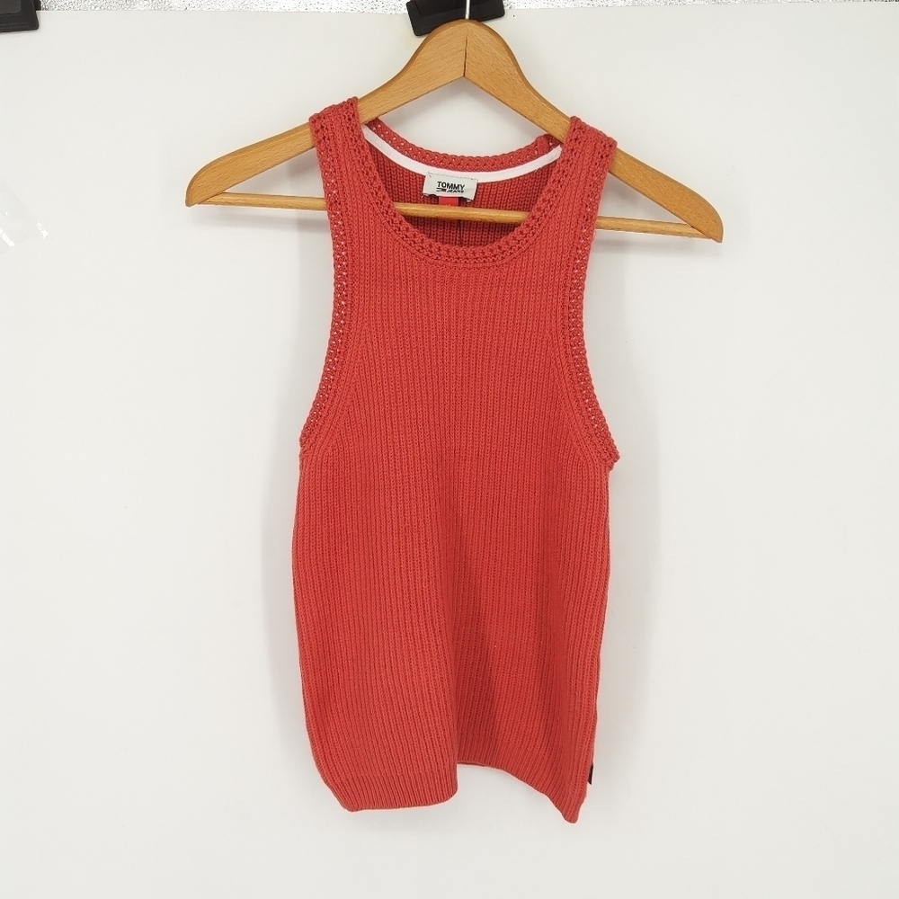Tommy jeans xs ribbed sleeveless tank top nwt